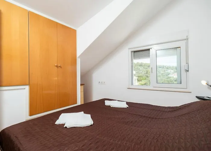 公寓 Fran-two Bedroom With Balcony And Sea View Fran 2 尼亚卢卡